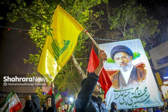 گزارش تصویری | موج چهل و ششم حضور حماسی مردم مشهد زیر باران رحمت الهی