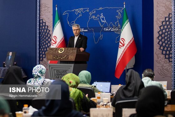 گزارش تصویری | نشست خبری سخنگوی وزارت خارجه (۲۶ فروردین ۱۴۰۵)