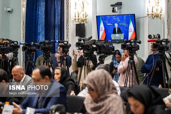 گزارش تصویری | نشست خبری سخنگوی وزارت خارجه (۲۶ فروردین ۱۴۰۵)