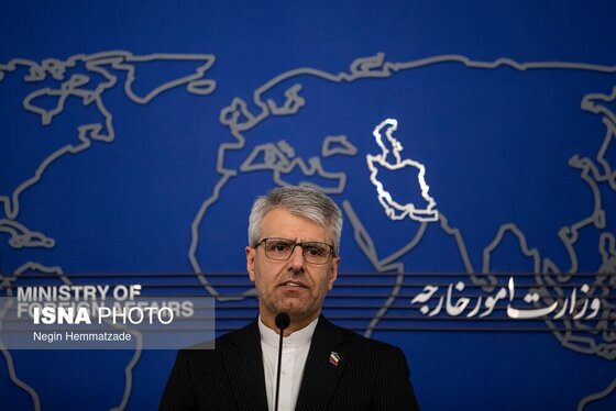 گزارش تصویری | نشست خبری سخنگوی وزارت خارجه (۲۶ فروردین ۱۴۰۵)