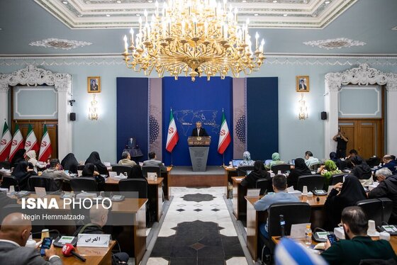 گزارش تصویری | نشست خبری سخنگوی وزارت خارجه (۲۶ فروردین ۱۴۰۵)