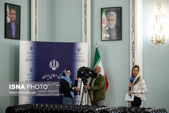 گزارش تصویری | نشست خبری سخنگوی وزارت خارجه (۲۶ فروردین ۱۴۰۵)