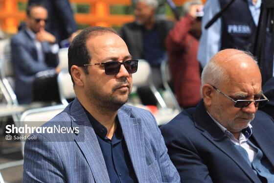 گزارش تصویری |بهره‌برداری از اتصال بزرگراه شهید سلیمانی به بلوار نماز، ۸۱ دستگاه ون و احداث مسیل اقبال