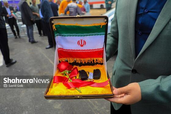 گزارش تصویری |بهره‌برداری از اتصال بزرگراه شهید سلیمانی به بلوار نماز، ۸۱ دستگاه ون و احداث مسیل اقبال