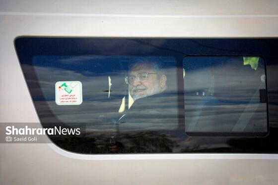 گزارش تصویری |بهره‌برداری از اتصال بزرگراه شهید سلیمانی به بلوار نماز، ۸۱ دستگاه ون و احداث مسیل اقبال