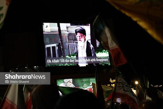 گزارش تصویری | چهل و هفتمین شب حضور حماسی مردم در خیابان | همبستگی پاکستانی های مقیم مشهد با ملت ایران