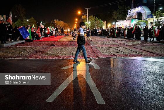 گزارش تصویری | چهل‌وهشتمین موج حضور تاریخی مردم مشهد در خیابان