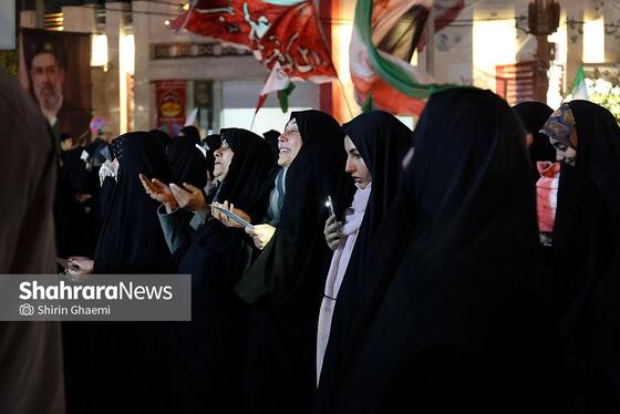 گزارش تصویری | چهل‌وهشتمین موج حضور تاریخی مردم مشهد در خیابان