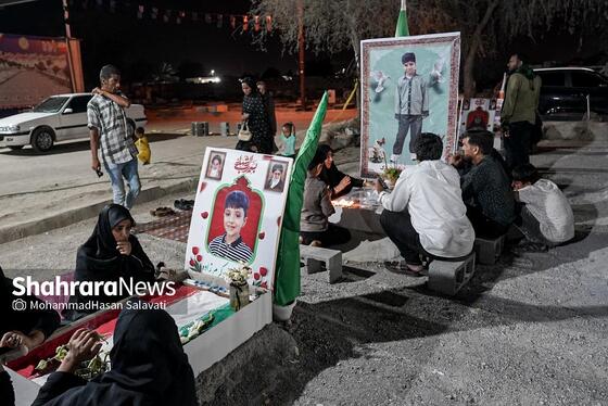 گزارش تصویری | گلزار شهدای میناب در آخرین جمعه ماه فروردین