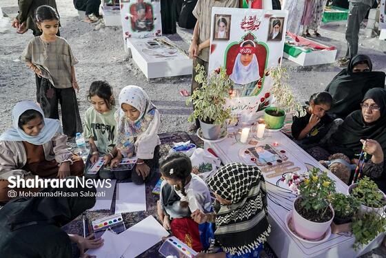 گزارش تصویری | گلزار شهدای میناب در آخرین جمعه ماه فروردین