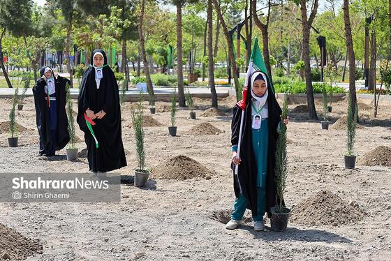 گزارش تصویری | «گلستان میناب» در بوستان جهان شهر