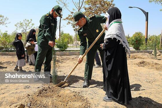 گزارش تصویری | «گلستان میناب» در بوستان جهان شهر
