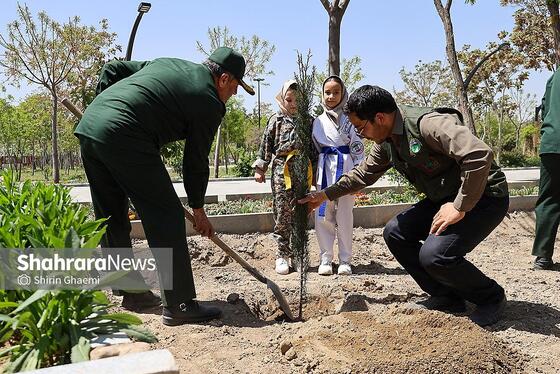 گزارش تصویری | «گلستان میناب» در بوستان جهان شهر