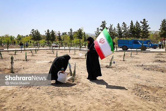 گزارش تصویری | «گلستان میناب» در بوستان جهان شهر