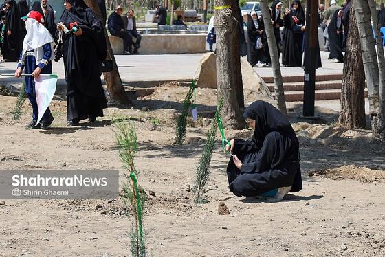گزارش تصویری | «گلستان میناب» در بوستان جهان شهر