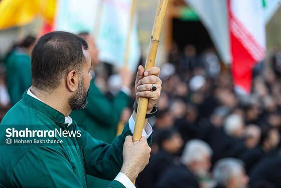 گزارش تصویری | آیین بدرقه کاروان‌های زیر سایه خورشیددر حرم مطهر رضوی