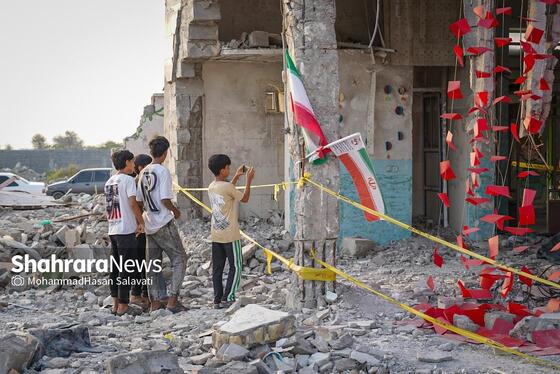 گزارش تصویری | مدرسه شجره طیبه میناب ، قتلگاه ۱۵۵ کودک شهید