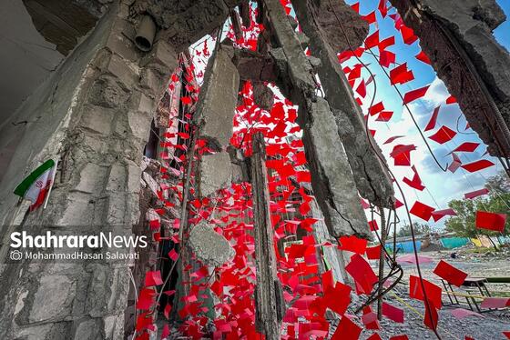 گزارش تصویری | مدرسه شجره طیبه میناب ، قتلگاه ۱۵۵ کودک شهید