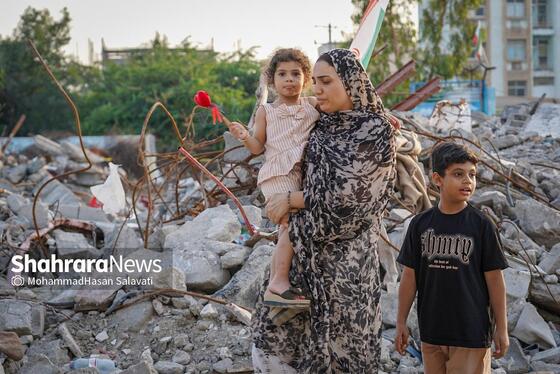 گزارش تصویری | مدرسه شجره طیبه میناب ، قتلگاه ۱۵۵ کودک شهید