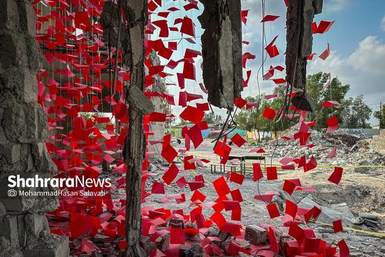 گزارش تصویری | مدرسه شجره طیبه میناب ، قتلگاه ۱۵۵ کودک شهید