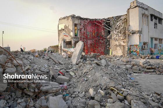 گزارش تصویری | مدرسه شجره طیبه میناب ، قتلگاه ۱۵۵ کودک شهید