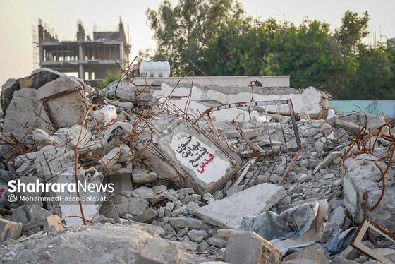 گزارش تصویری | مدرسه شجره طیبه میناب ، قتلگاه ۱۵۵ کودک شهید