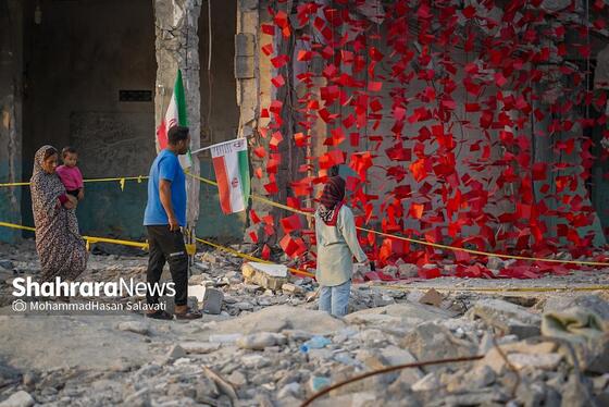 گزارش تصویری | مدرسه شجره طیبه میناب ، قتلگاه ۱۵۵ کودک شهید