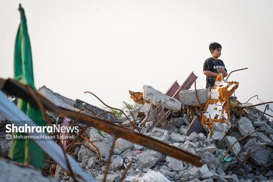 گزارش تصویری | مدرسه شجره طیبه میناب ، قتلگاه ۱۵۵ کودک شهید