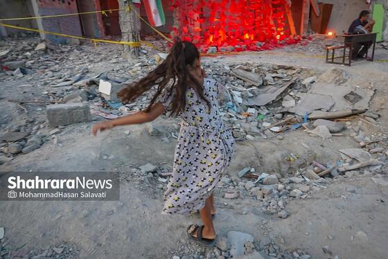 گزارش تصویری | مدرسه شجره طیبه میناب ، قتلگاه ۱۵۵ کودک شهید