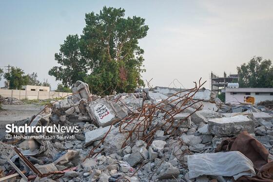 گزارش تصویری | مدرسه شجره طیبه میناب ، قتلگاه ۱۵۵ کودک شهید