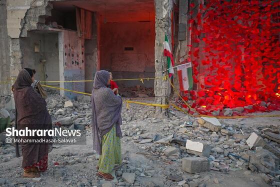 گزارش تصویری | مدرسه شجره طیبه میناب ، قتلگاه ۱۵۵ کودک شهید