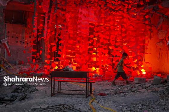 گزارش تصویری | مدرسه شجره طیبه میناب ، قتلگاه ۱۵۵ کودک شهید