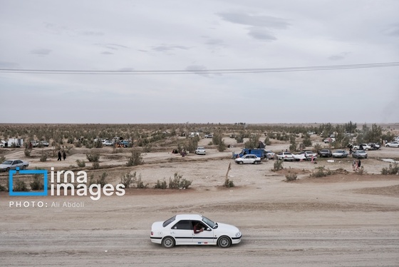 گزارش تصویری | ورود آب به سیستان پس از سال‌ها خشکسالی