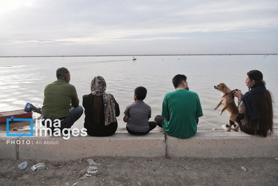 گزارش تصویری | ورود آب به سیستان پس از سال‌ها خشکسالی