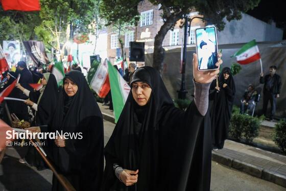 گزارش تصویری | پنجاهمین شب حضور  حماسی مردم در خیابان