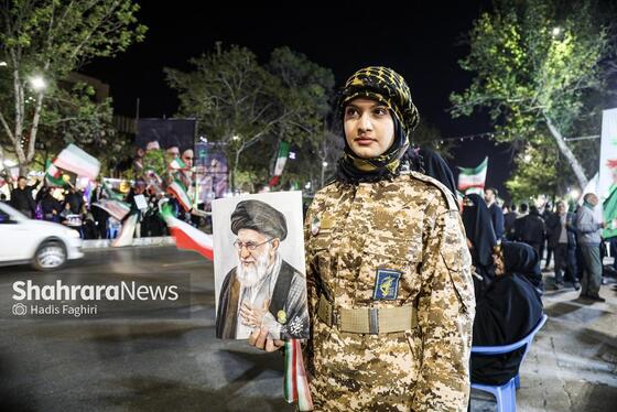 گزارش تصویری | پنجاهمین شب حضور  حماسی مردم در خیابان