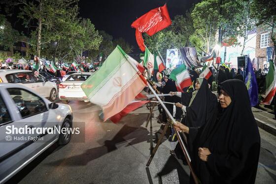 گزارش تصویری | پنجاهمین شب حضور  حماسی مردم در خیابان