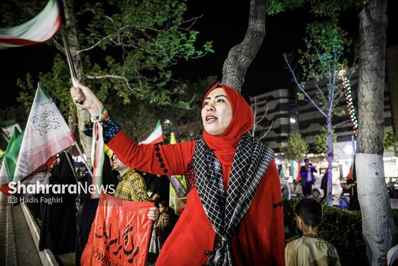 گزارش تصویری | پنجاهمین شب حضور  حماسی مردم در خیابان