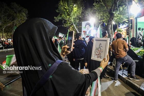 گزارش تصویری | پنجاهمین شب حضور  حماسی مردم در خیابان