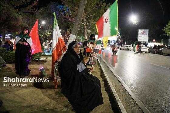 گزارش تصویری | پنجاهمین شب حضور  حماسی مردم در خیابان