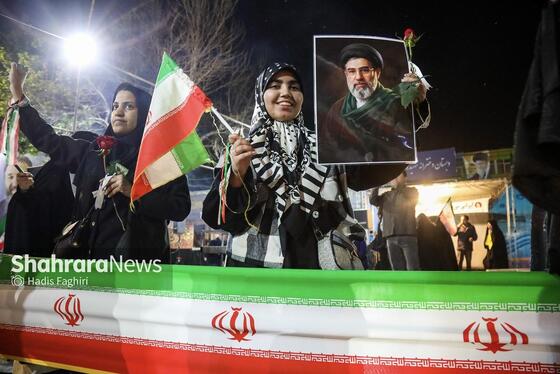 گزارش تصویری | پنجاهمین شب حضور  حماسی مردم در خیابان