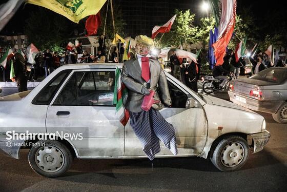 گزارش تصویری | پنجاهمین شب حضور  حماسی مردم در خیابان