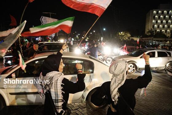 گزارش تصویری | پنجاهمین شب حضور  حماسی مردم در خیابان