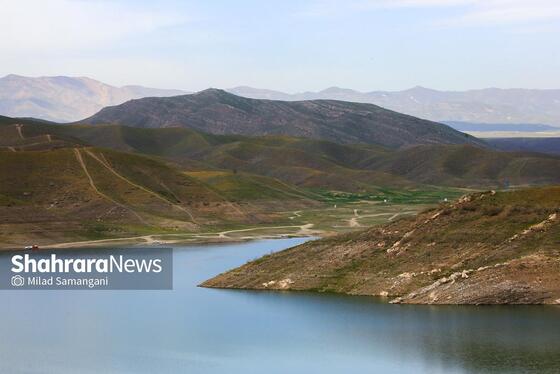 گزارش تصویری | طبیعت بهاری و وضعیت ذخیره سد طرق مشهد