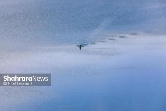 گزارش تصویری | طبیعت بهاری و وضعیت ذخیره سد طرق مشهد