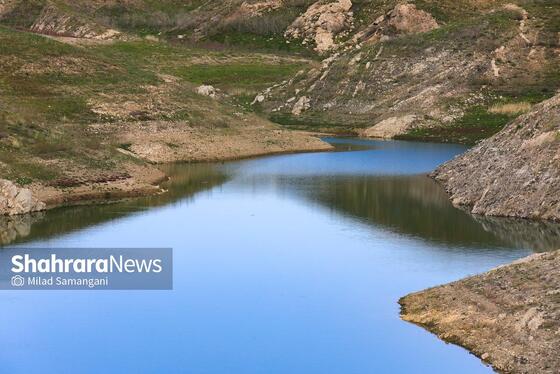 گزارش تصویری | طبیعت بهاری و وضعیت ذخیره سد طرق مشهد