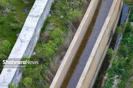 گزارش تصویری | طبیعت بهاری و وضعیت ذخیره سد طرق مشهد