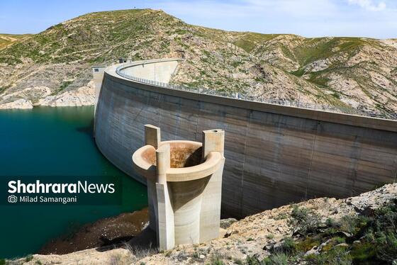 گزارش تصویری | طبیعت بهاری و وضعیت ذخیره سد طرق مشهد