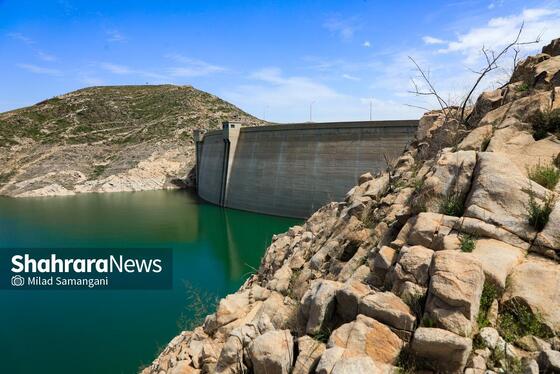 گزارش تصویری | طبیعت بهاری و وضعیت ذخیره سد طرق مشهد