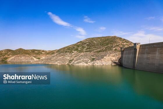 گزارش تصویری | طبیعت بهاری و وضعیت ذخیره سد طرق مشهد
